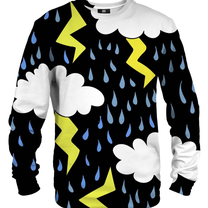 Comic lightning sweater