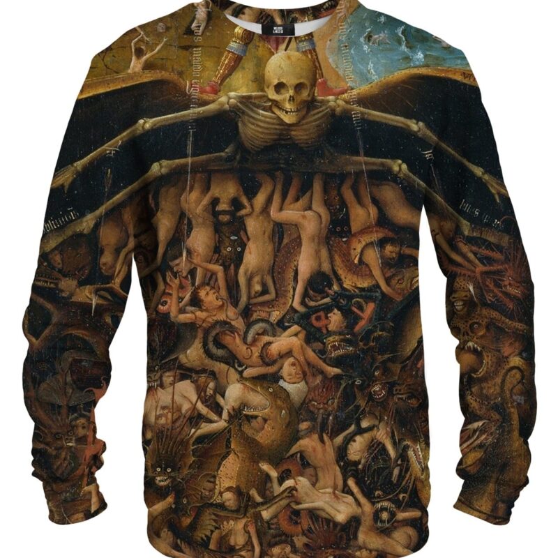 Crucifixion and Last Judgement sweater