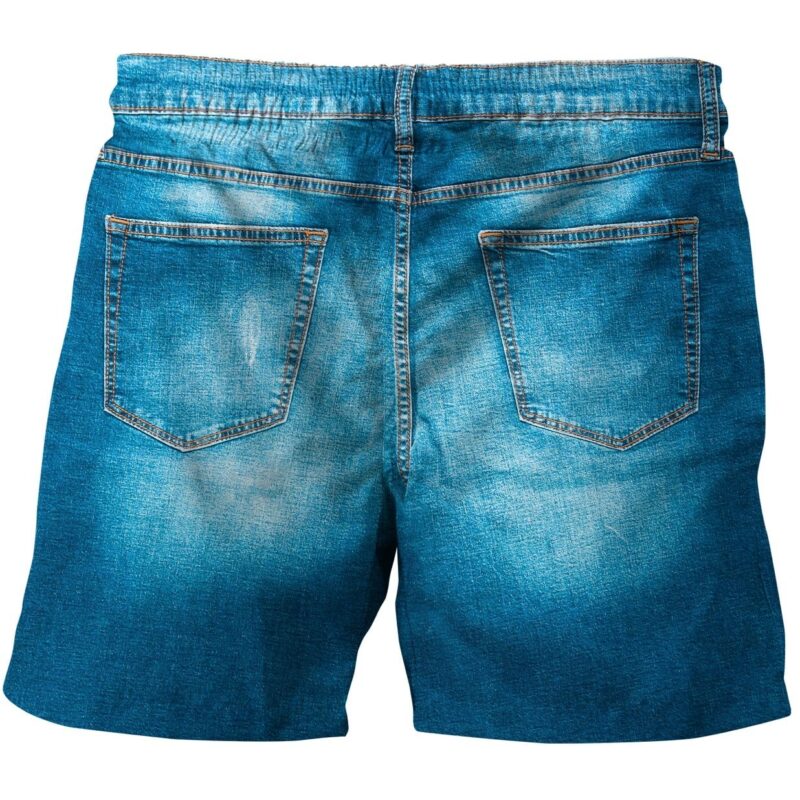 Denim zwembroek