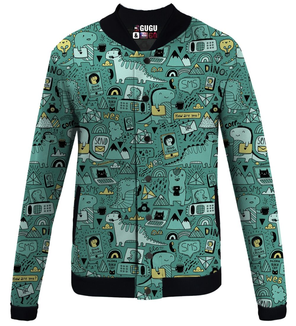Dino Tech Baseball Jacket