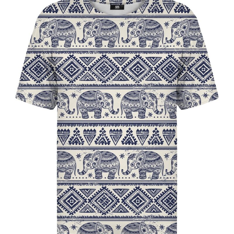 Elephants Pattern t-shirt