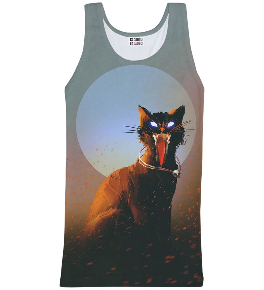 Evil Cat tank-top