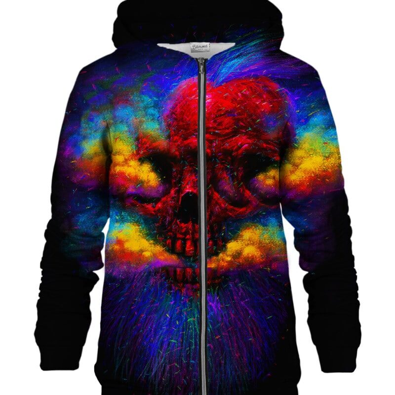 Explosion Zip Hoodie