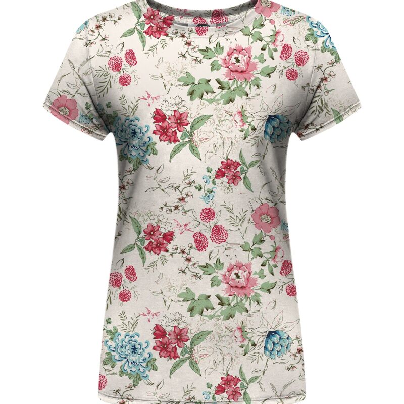 Flowers Sketch Womens t-shirt