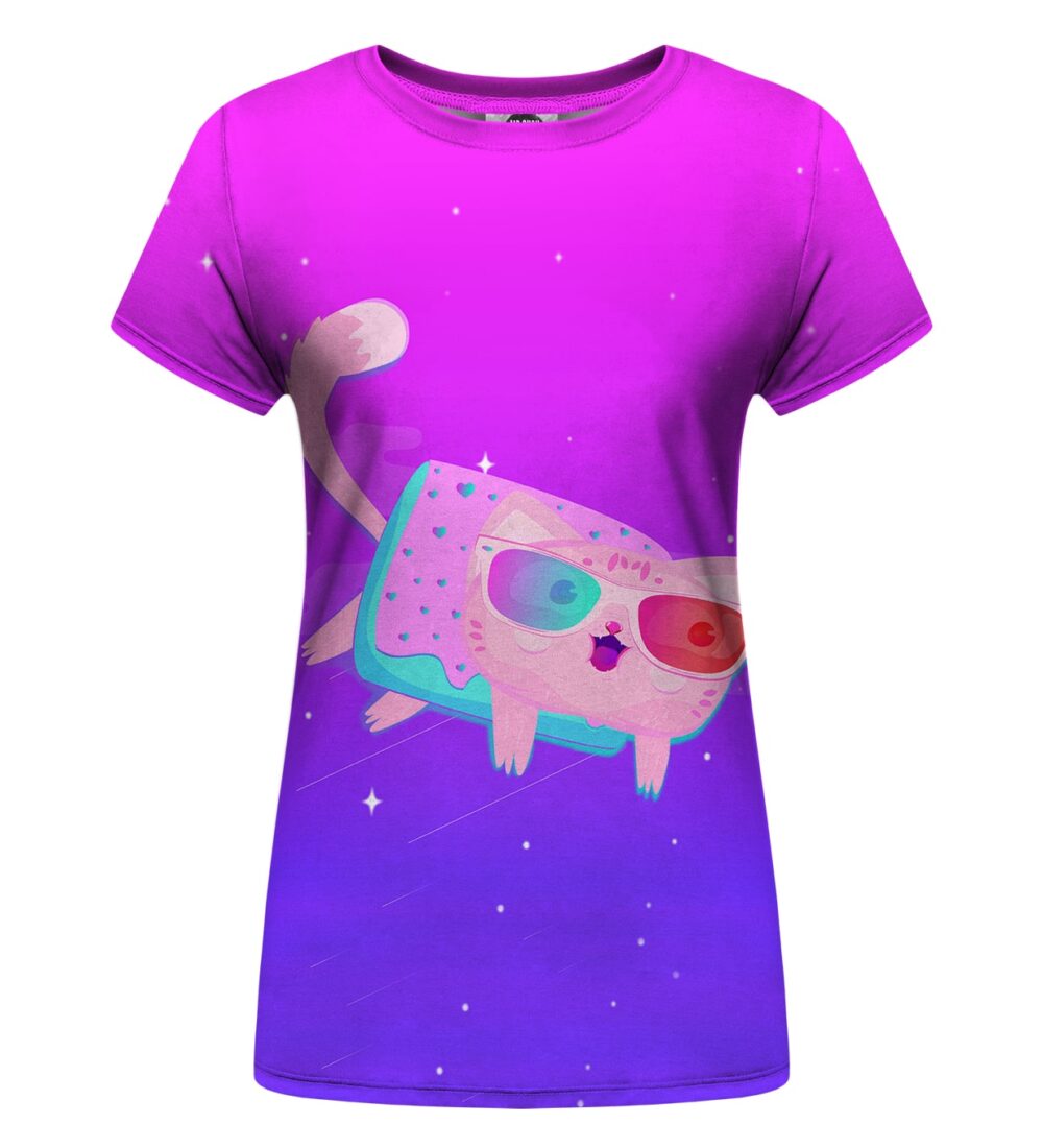 Flying Cat Womens t-shirt