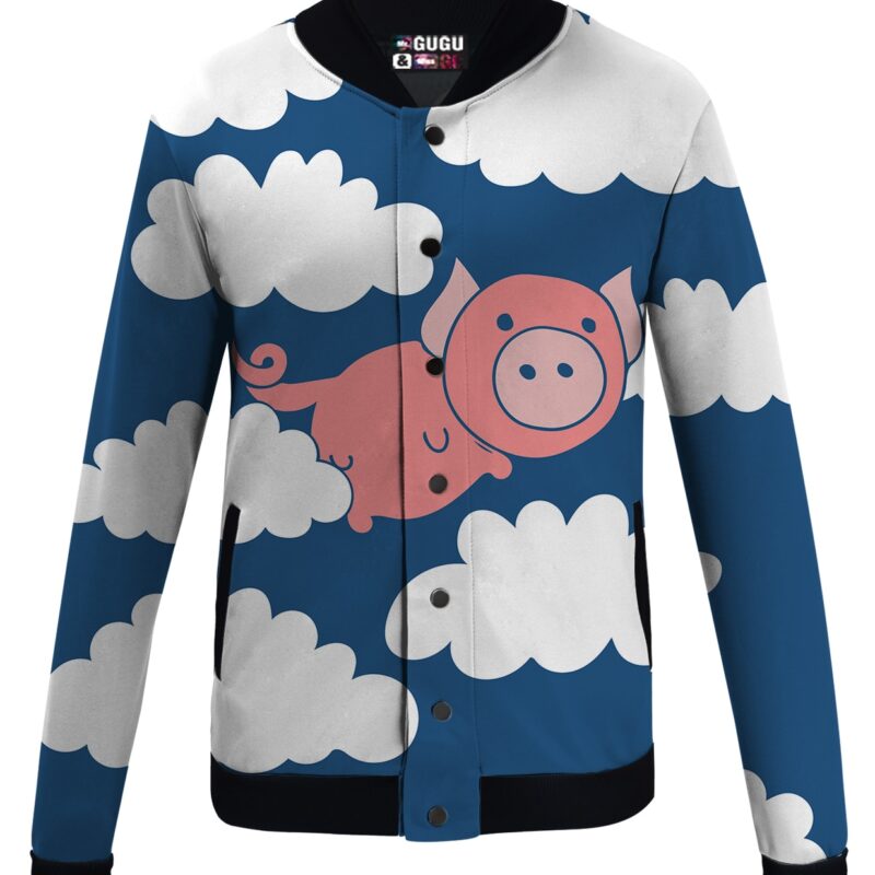 Flying Pigs baseball jacket