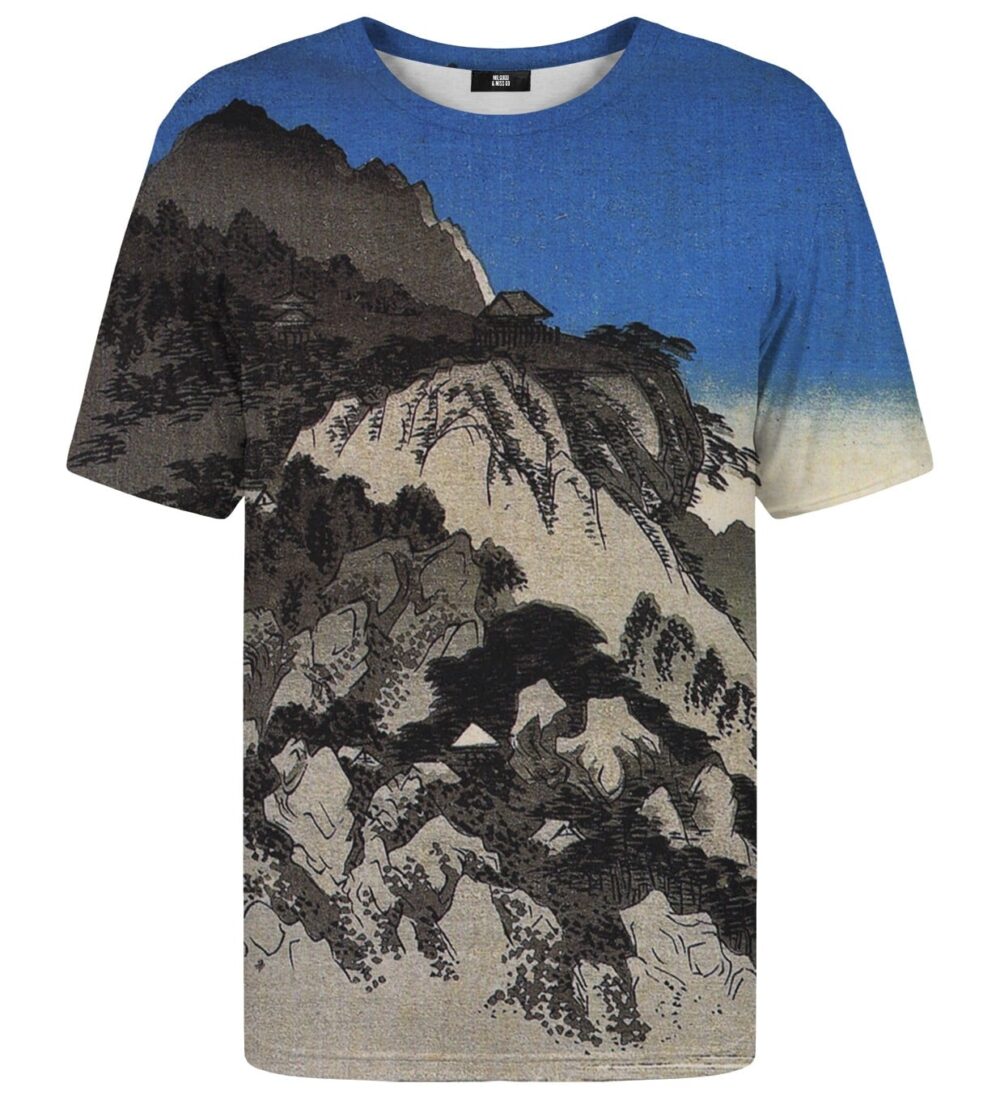 Full moon over a mountain landscape t-shirt Full moon over a mountain landscape t-shirt