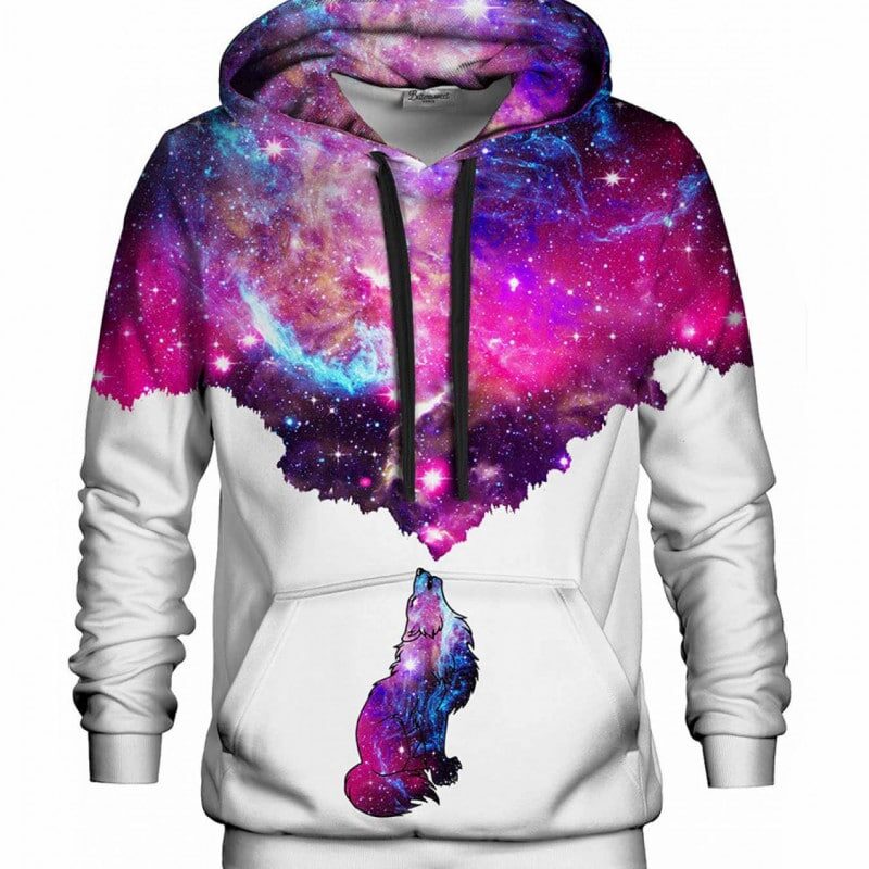 Galactic Wolf Hoodie