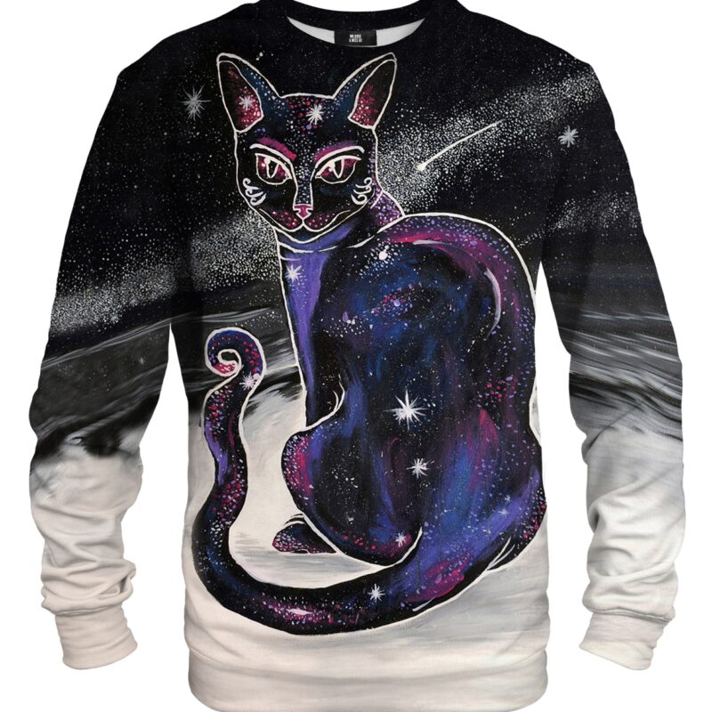 Galactic cat sweater