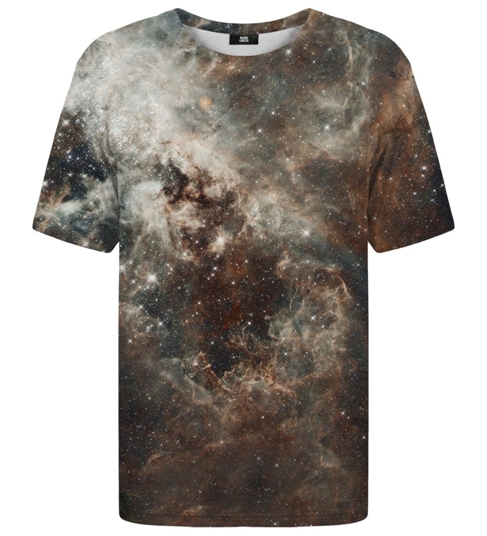 Golden Blue Galaxy t-shirt