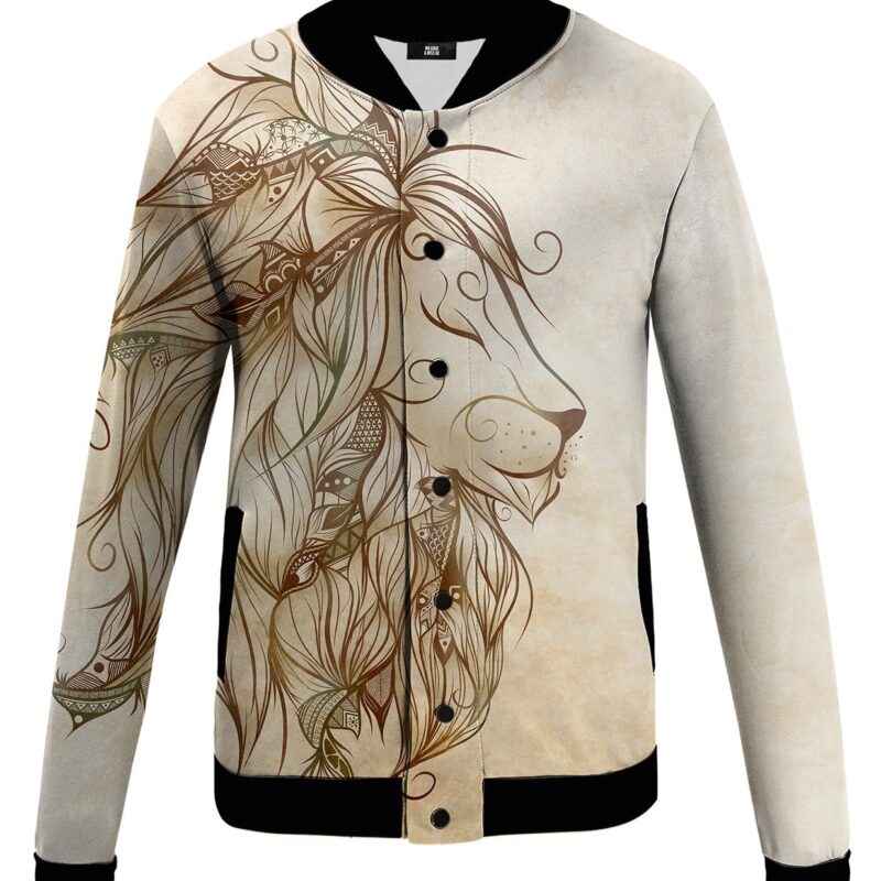 Golden Lion Baseball Jacket