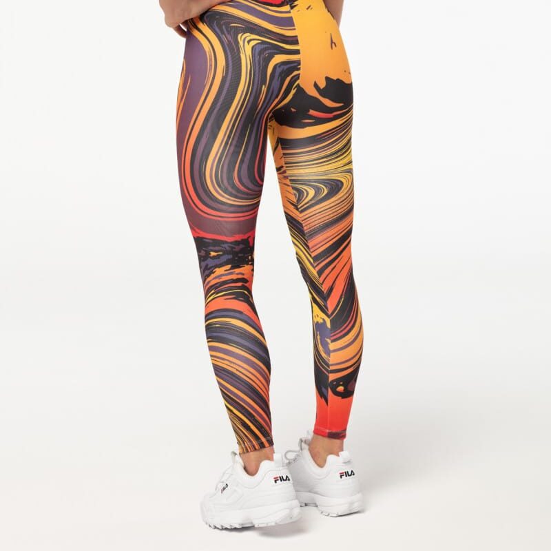 Golden Split Leggings