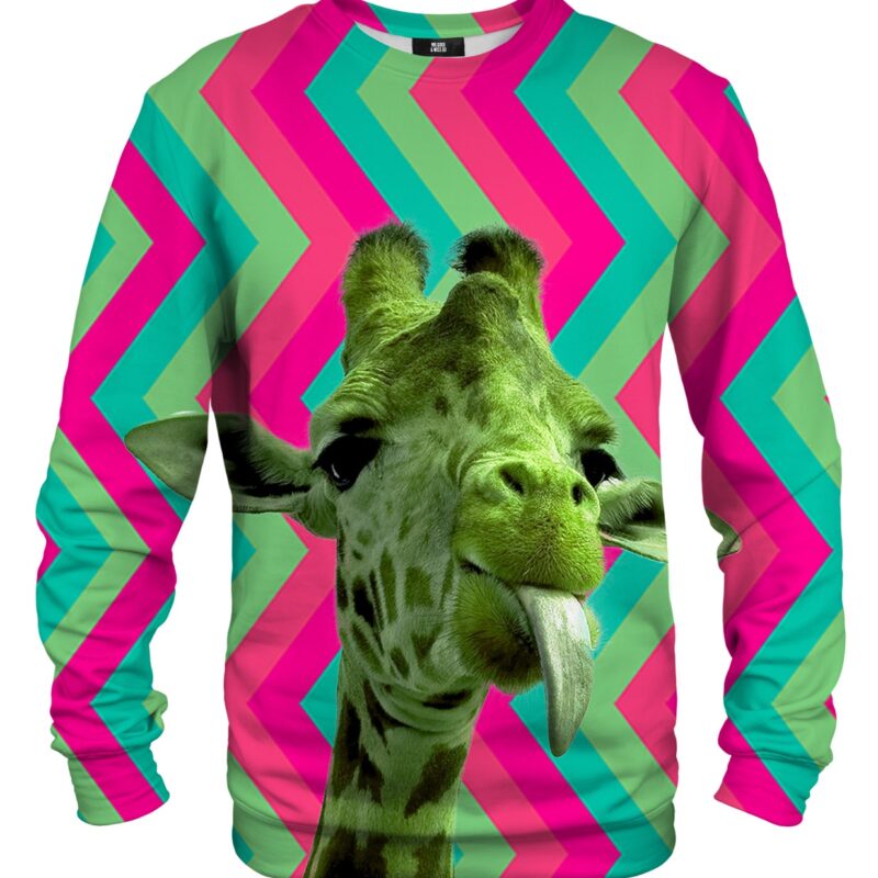 Green Giraffe sweater