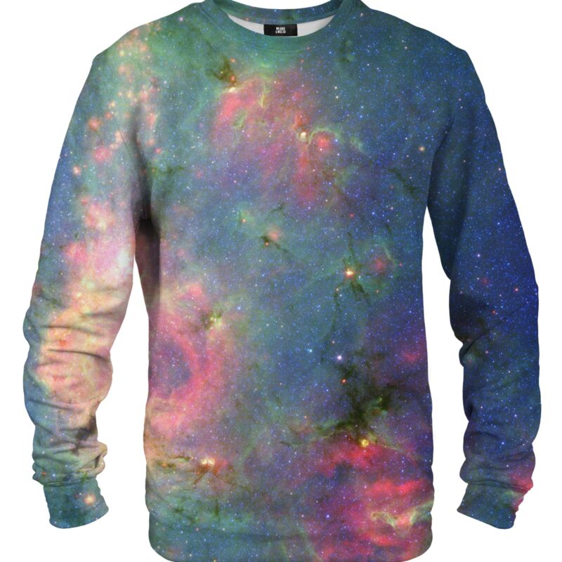 Green nebula sweater