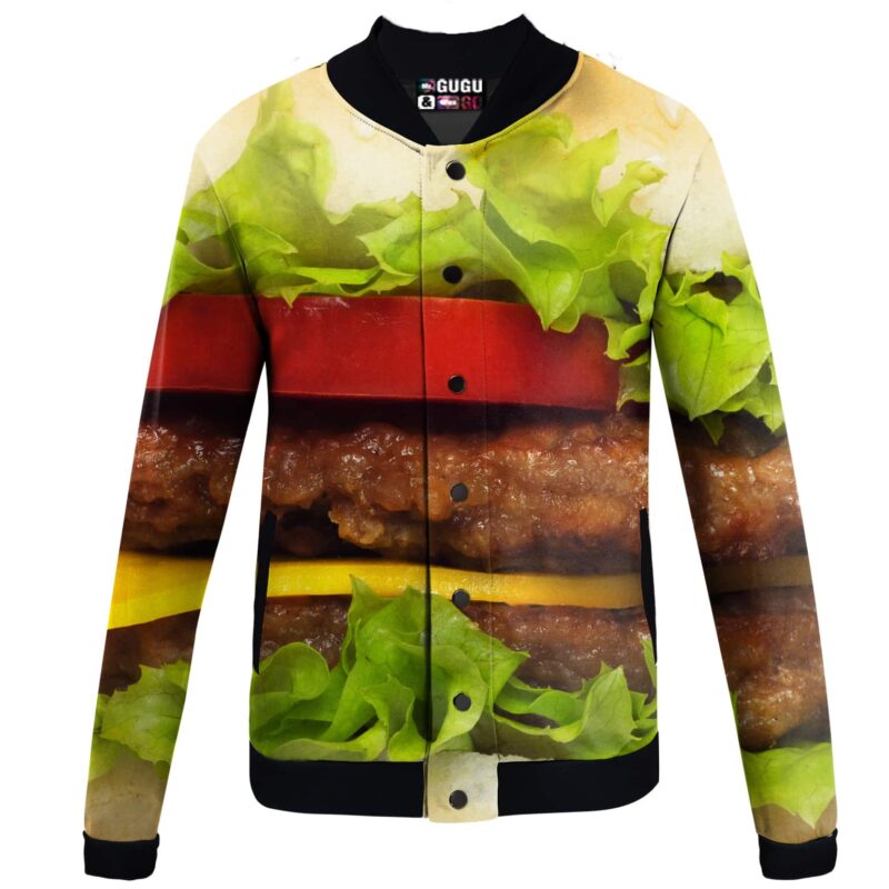 Hamburger Baseball Jacket