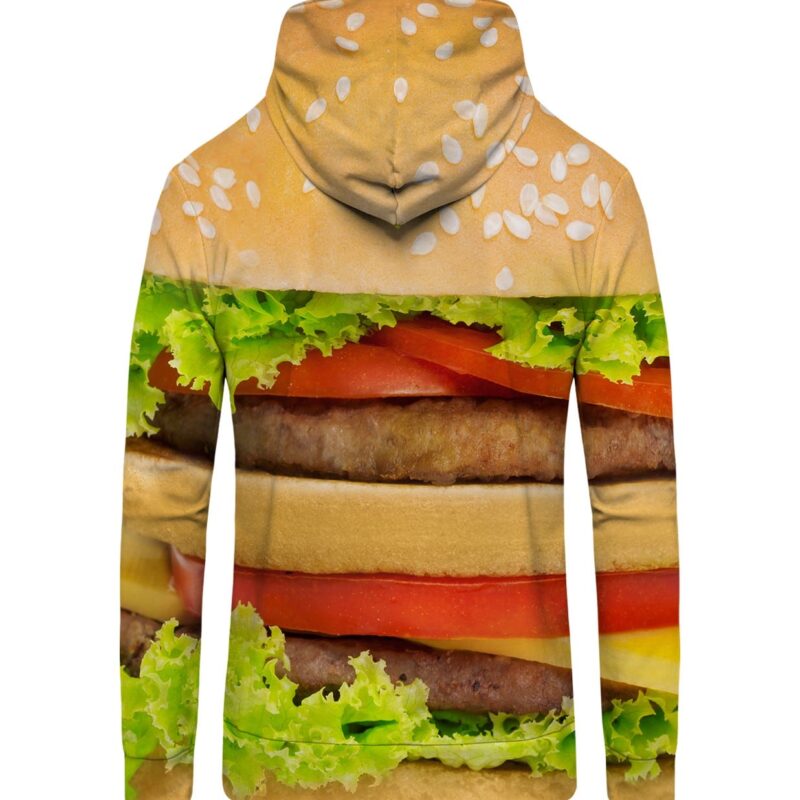 Hamburger hoodie