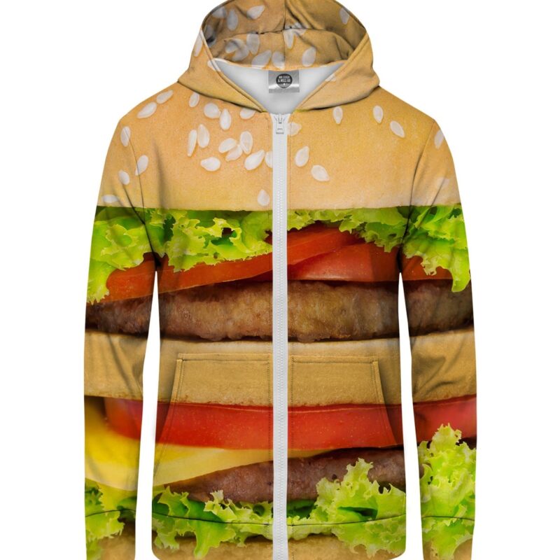 Hamburger hoodie