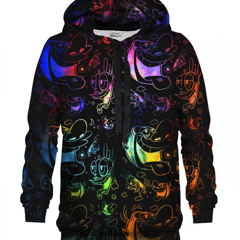 Happy Joy black Hoodie