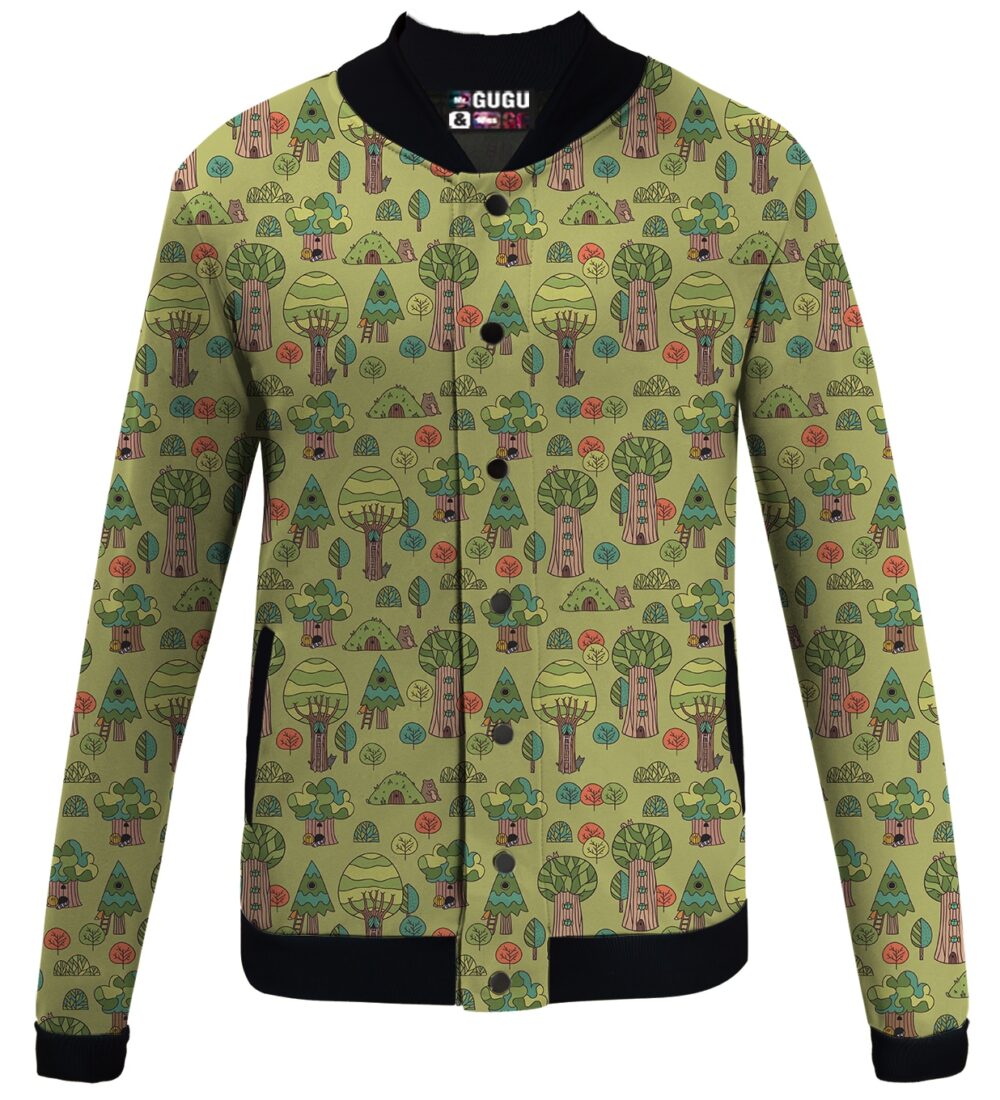 Hundred Acre Wood Baseball Jacket