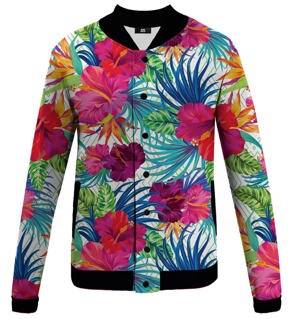 Jungle Flowers Baseball jacket Jungle Flowers Baseball jacket