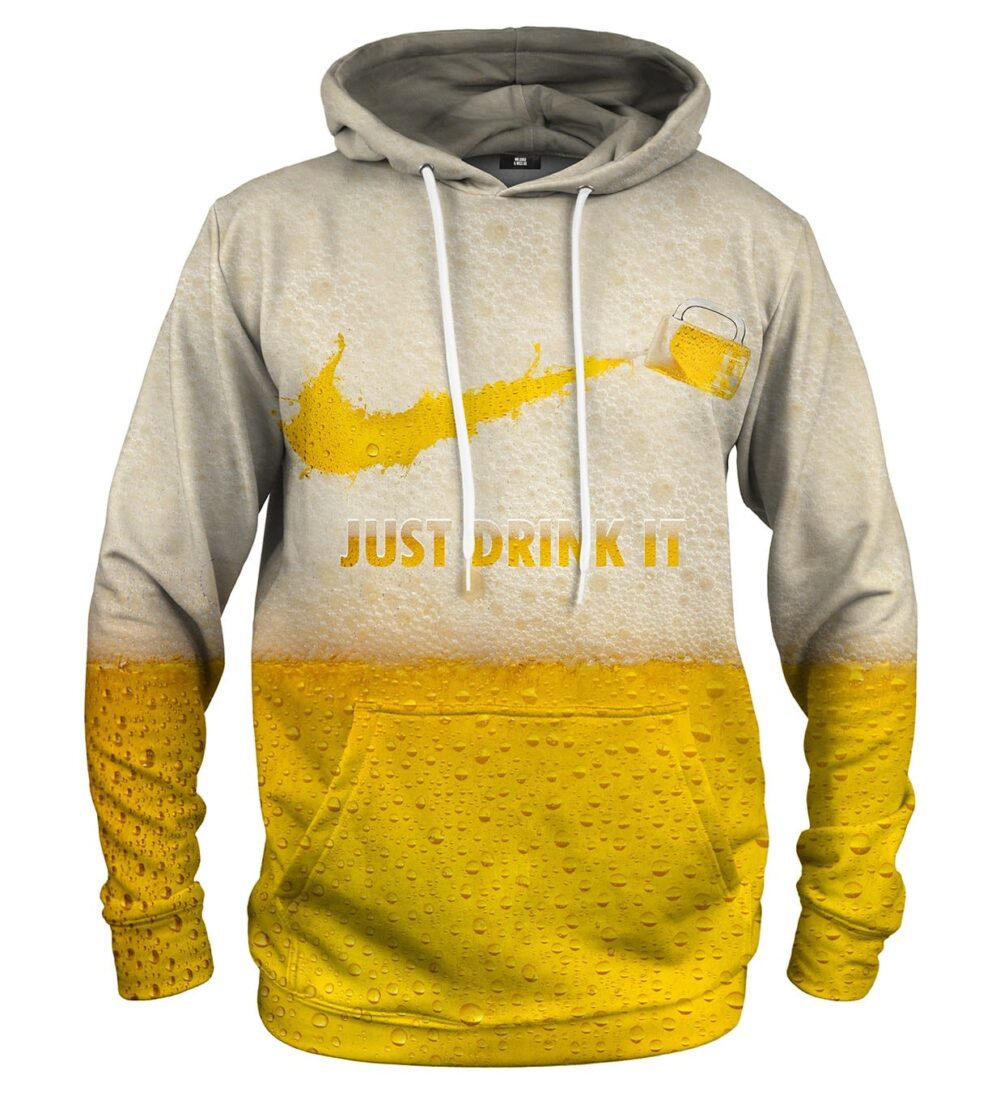 Just drink it Hoodie Kangaroo