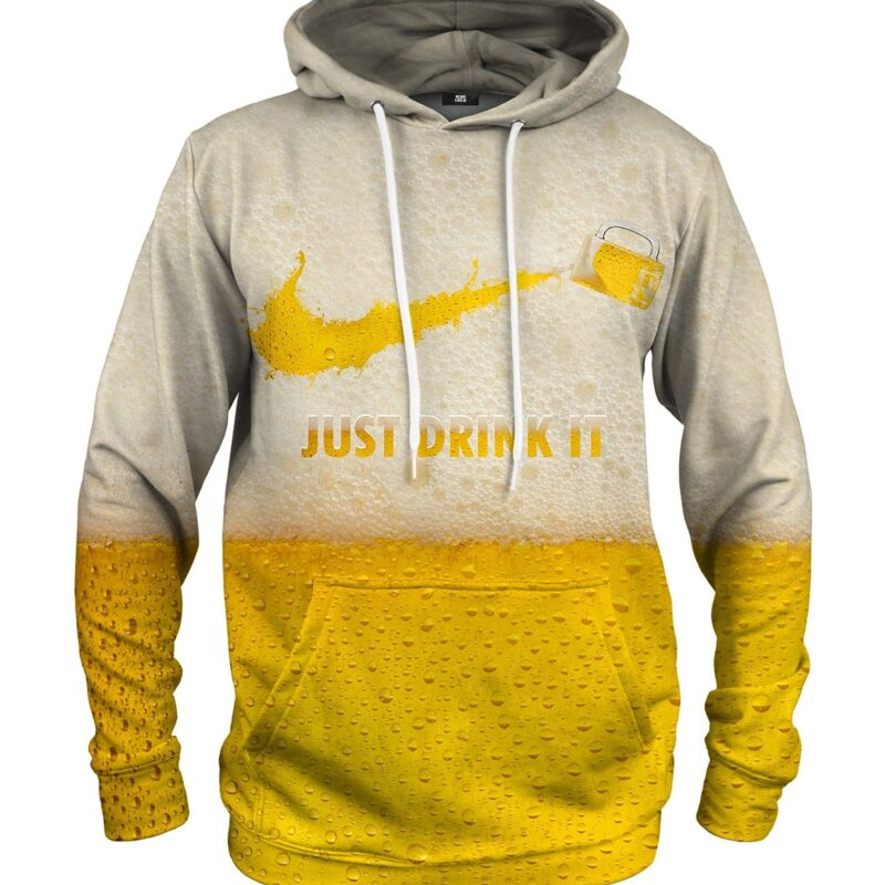 Just drink it Hoodie Kangaroo