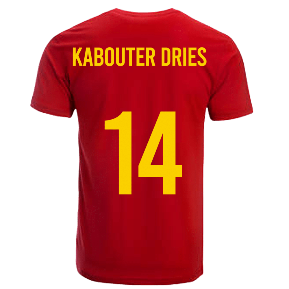 Rode duivels shirt | Kabouter Dries Rode duivels shirt Kabouter dries