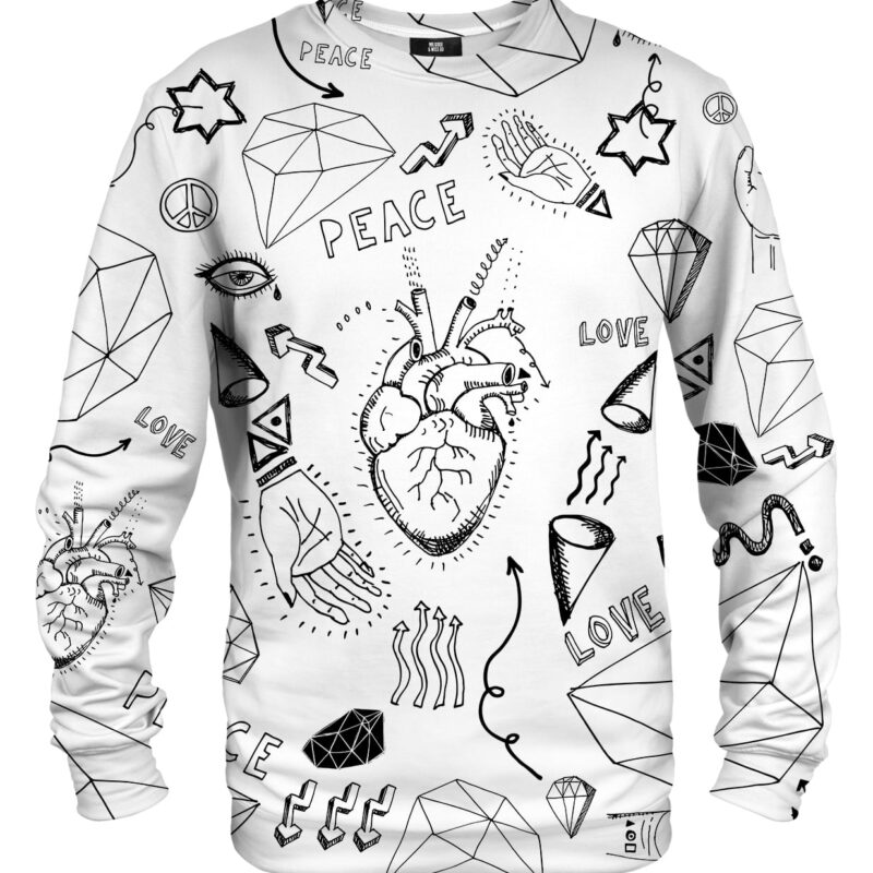 Love icons sweater
