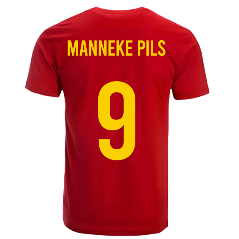 Rode duivels shirt manneke pils