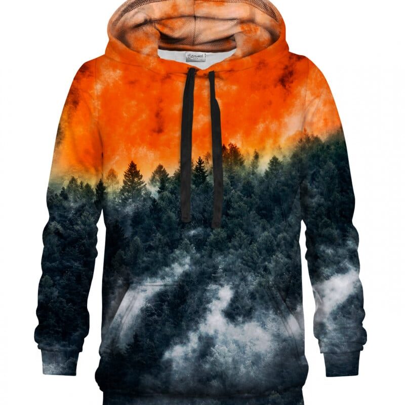 Mighty Forest Orange Hoodie