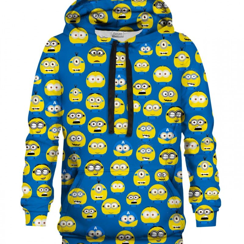 Minoemoji Blue Hoodie