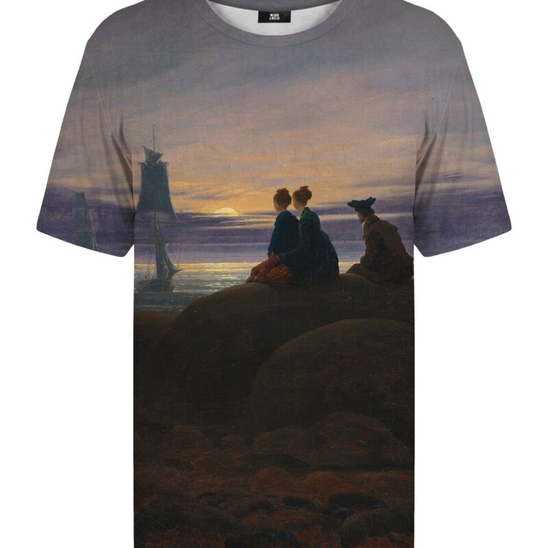 Moonrise Over The Sea t-shirt