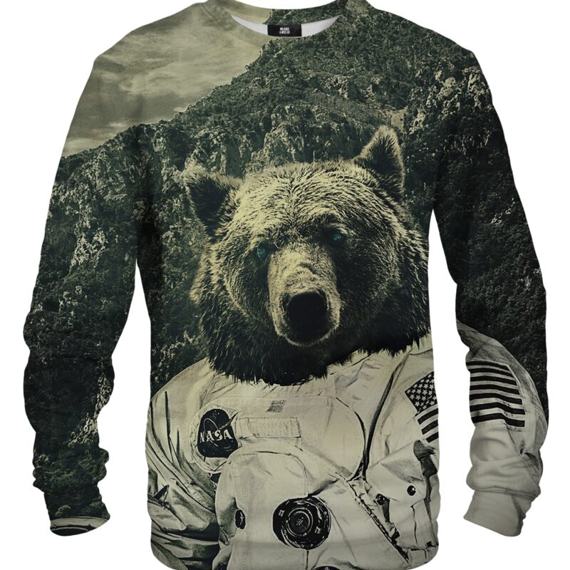 NASA Bear cotton sweater