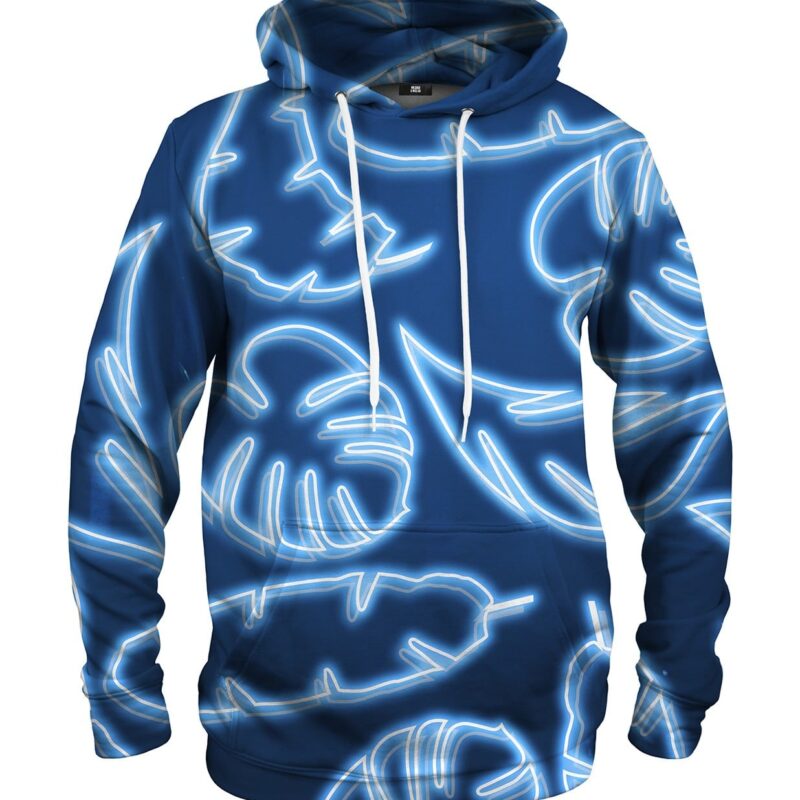 NEON BLUE HOODIE