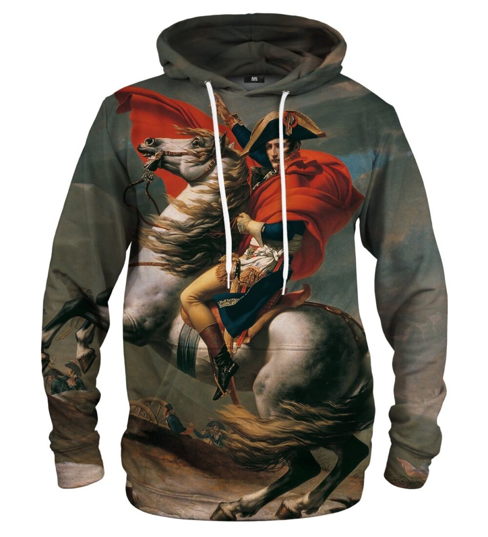 Napoleon Crossing the Alps hoodie