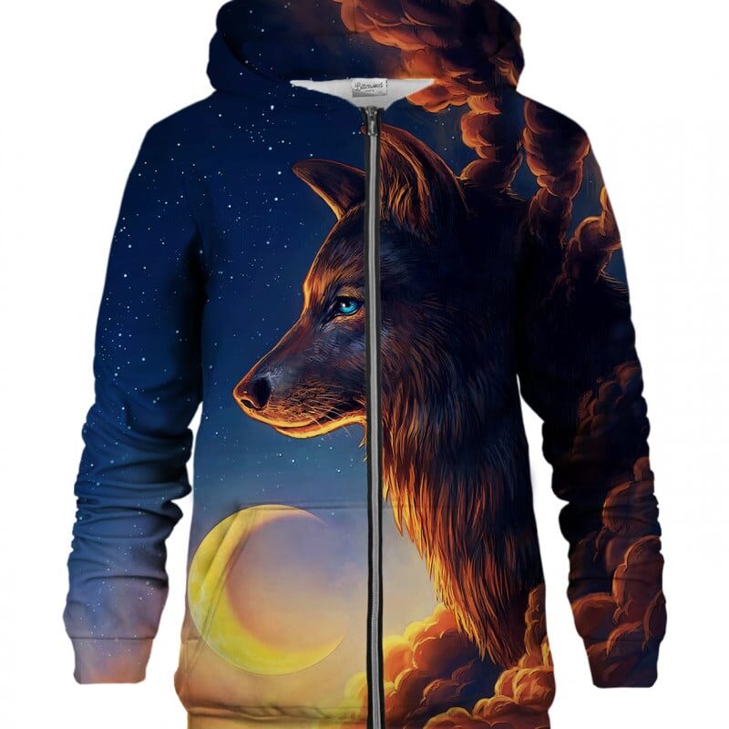 Night Guardian Zip Hoodie