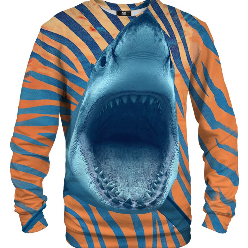 Orange Shark sweater