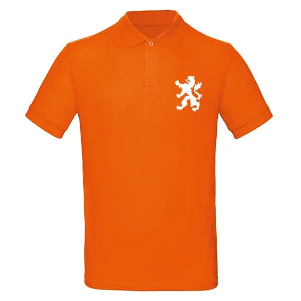 Polo voorkant oranje
