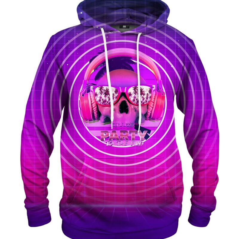 Party to the end hoodie