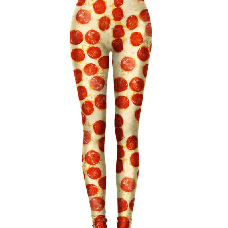 Pepperoni Pizza Leggings