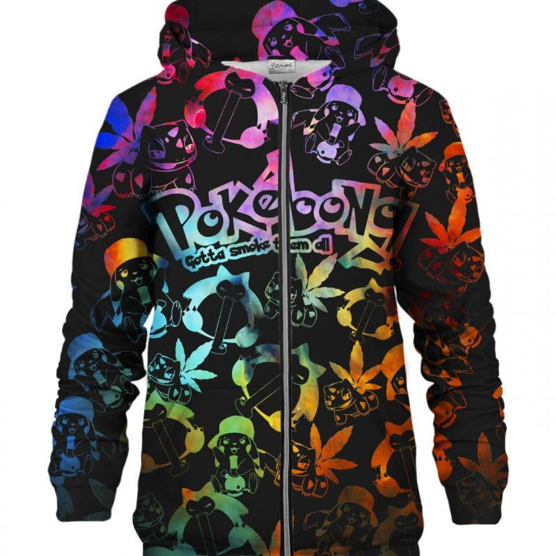 Pokebong Gradient Zip Hoodie