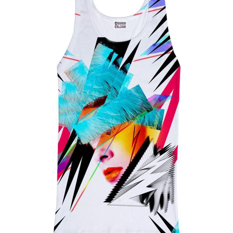 Pop-art Face Tank Top