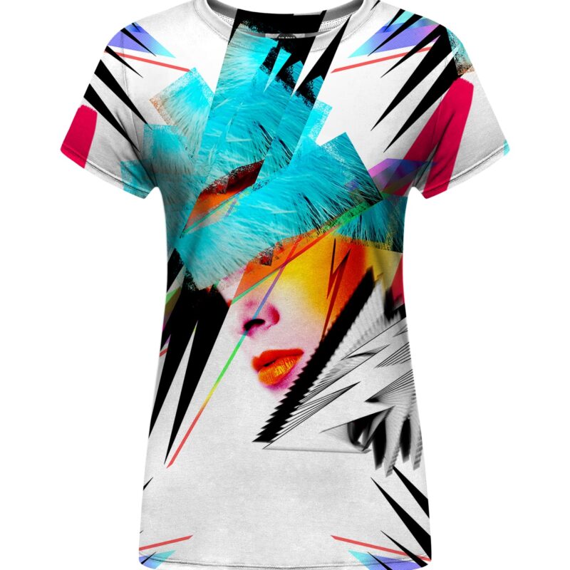 Pop-art Face Womens t-shirt