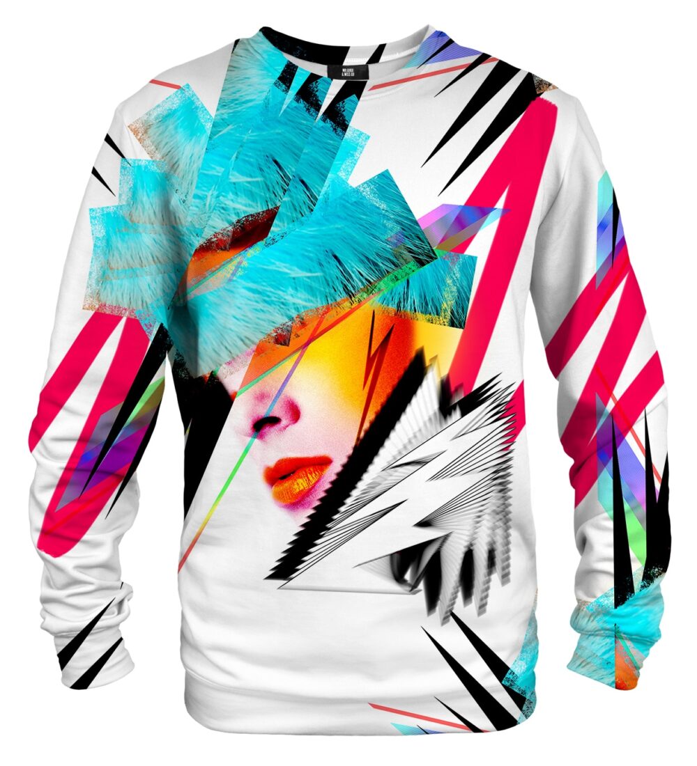 Pop-art Face sweater