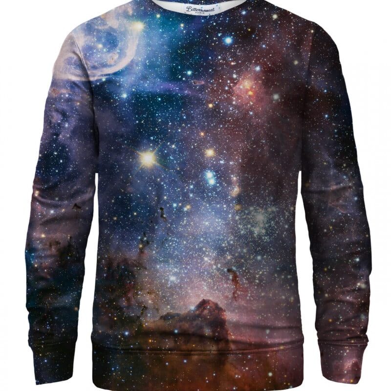 Purple Galaxy Sweater