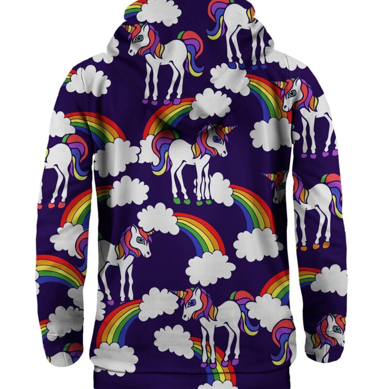 Rainbow unicorn hoodie