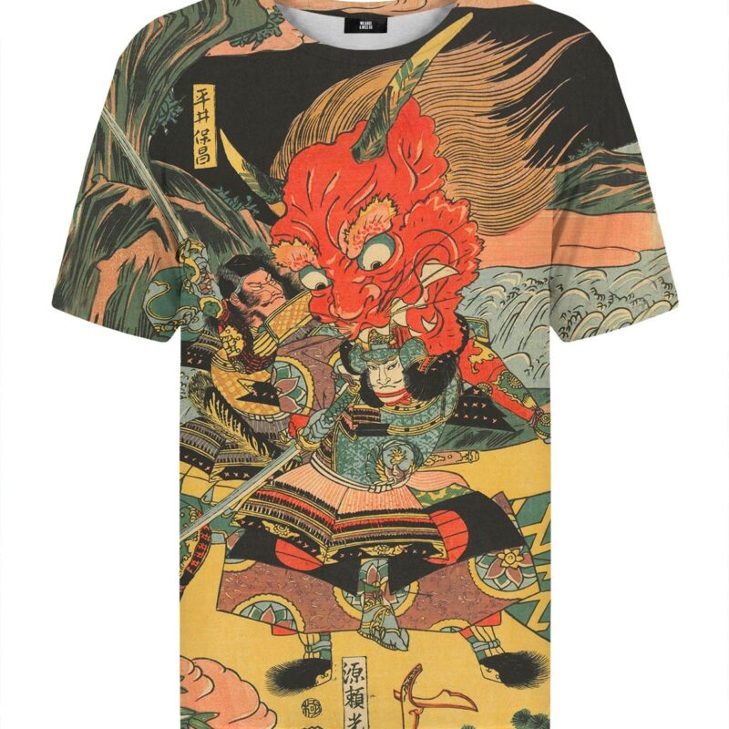 Samurai fight t-shirt