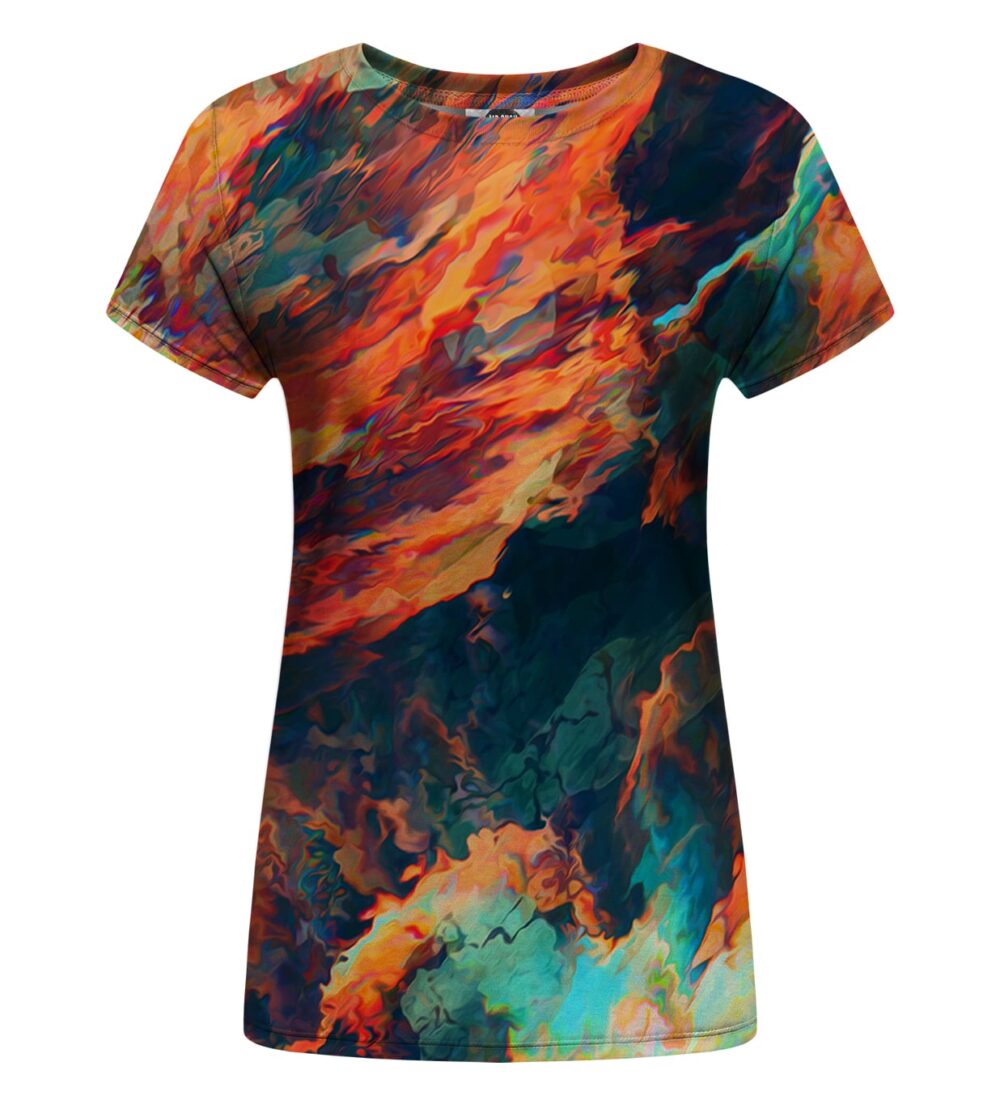 Sky is burning Womens T-shirt