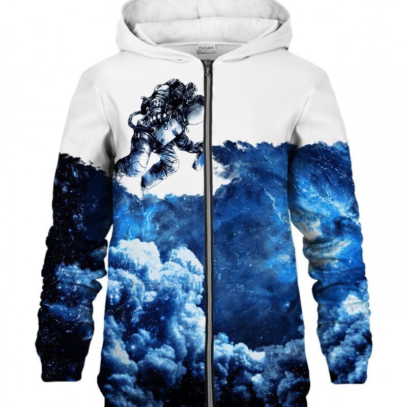 Space Art Zip Hoodie