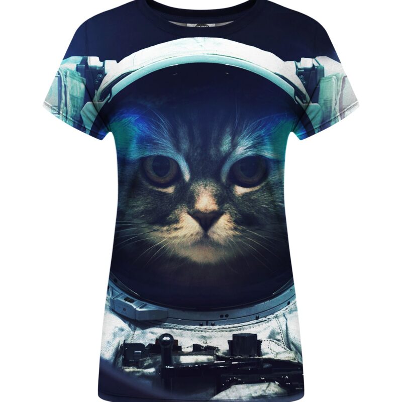 Space Cat Womens t-shirt